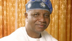 Former governor of Ondo state, south-west Nigeria,  Chief Olusegun Agagun