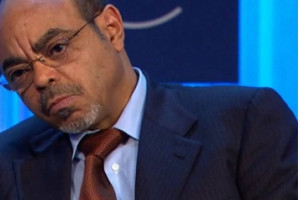 Late Ethiopian Prime Minister Meles Zenawi 